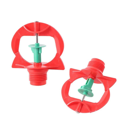 1/2 Inch Male Thread Rotating Refraction Nozzle 360 Degree Mini Water Sprinklers Lawn Garden Sprinkler Head
