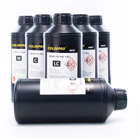 Hot Selling XP600 SOFT Uv Ink Led Curing Ink for Ep 1800 1390 Xp600 Dx5 Head Uv Ink for Flatbed Printer