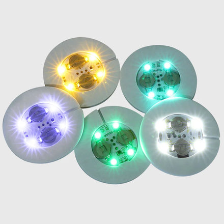 Small LED Light Sticker Decorations for Liquor Bottles-Graduation Thanksgiving Father's Day Celebrations Night Clubs RGB Colors