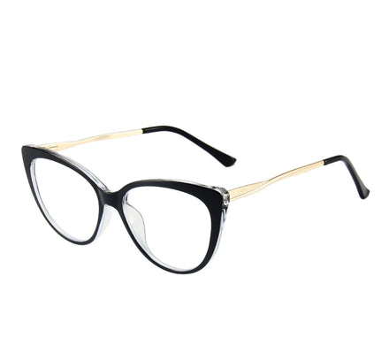 Ready to Ship New Fashion Cat Eye Anti Blue Light Blocking Glasses Trendy Optical Glasses Eyeglasses Frames Women