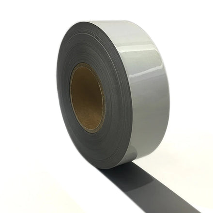 Custom High Visi Reflective Heat Transfer Silver Iron on Reflective Film for Clothing Heat Transfer Reflective Tape