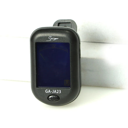 Guitar Tuner for String Instruments Ukulele Guitar Bass Mandolin Violin Banjo Large Clear LCD Display for Guitar Tuner