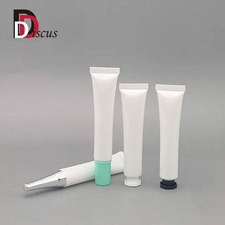 Custom Printing 20ml White Lotion Squeeze Soft Tube Hand Cream Cosmetic Packaging Plastic Soft Tube for Facial Cleanser