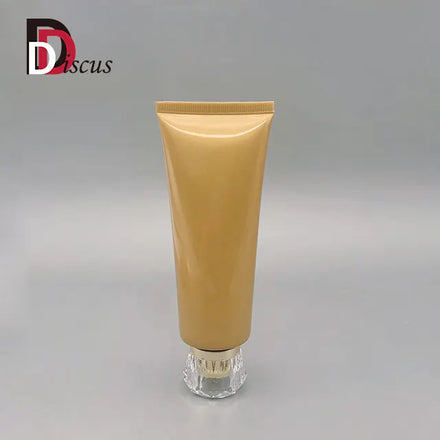 Pe Soft Tube100ml Squeeze Empty Tubes for Skin Cream Custom Cosmetic Tubes Plastic Gold 100ml Shiny DISCUS Makeup Tools 1pcs