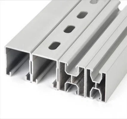 Industrial 40x40 T Slot Anodized Aluminium Extrusion Profile Solar Panel Mounting Frames Qinkai Brand Model Qk