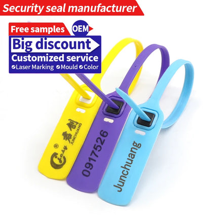 JCPS201 Plastic Security Seal Self Locking Seal Pull Tight Seal