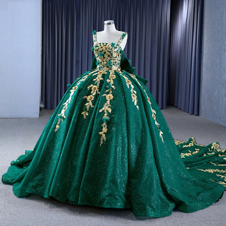 Jancember 231051 Glitter Sleeveless Puffy Bow Evening Formal Party Gowns Dresses