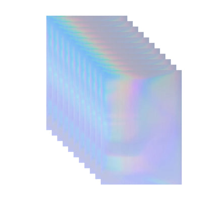Clear Overlay Protective Holographic Film BOPP Laminate Roll Transparent Sparkle Rainbow PVC/PET Waterproof A4 Cold Laminate