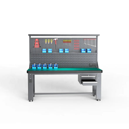 Hot Sale Industrial OEM Customized Anti-static Cold Rolled Steel Workbench with 3-Year Warranty for Garage Storage