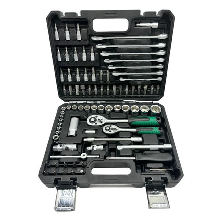 WZAUTO 82pcs 1/4 3/8 Precision Universal Ratchet Wrench Combination Tool Hot Sale Home Repair & Car Repair Tool OEM Customizable