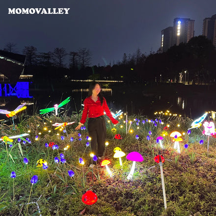 Field Indoor Ip65 Classic Lighting Waterproof Electric Low Voltage Fancy Outdoor Lawn 12v Led Little Mushrooms Light Garden