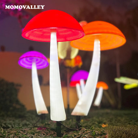 15cm 20cm 25cm Outdoor High Simulation Led Mushroom Shape Decorative Light Decoration Home Diwali Patio Lights Decoration