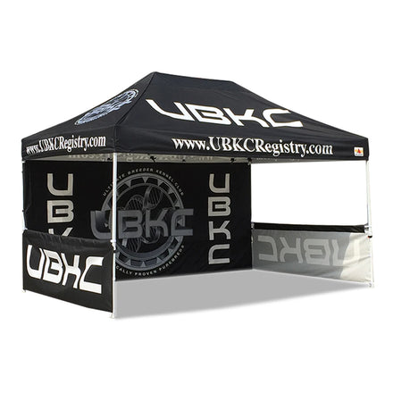 Commercial Tent Custom 3x4.5 10x15 40mm Hexagon Aluminum Frame 600D Oxford Marquee Advertising Canopy Trade Show Tent for Sale