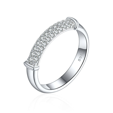 925 Sterling Silver Men's Women's Engagement Ring Set Cubic Zirconia Halo Promise Diamond Fine Jewelry for Wedding Certified CMA