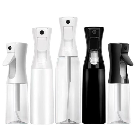 PET 200ml/300ml/500ml Continuous Spray Hair Hairspray Bottle Microlabel Salon Hairstylist Plastic Pump Sprayer for Liquid Soap