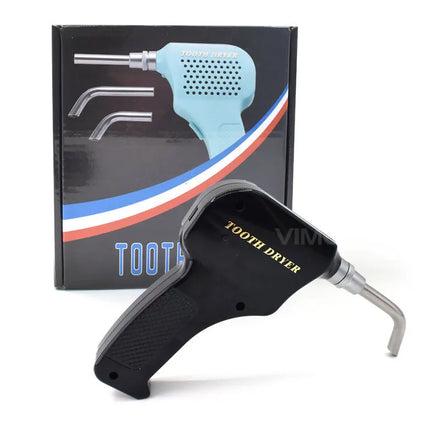 Dental Tooth Dryer Oral Warm Air Drying Machine with 3 Tips Orthodontics Tooth Dryer Lab Dental Instrument