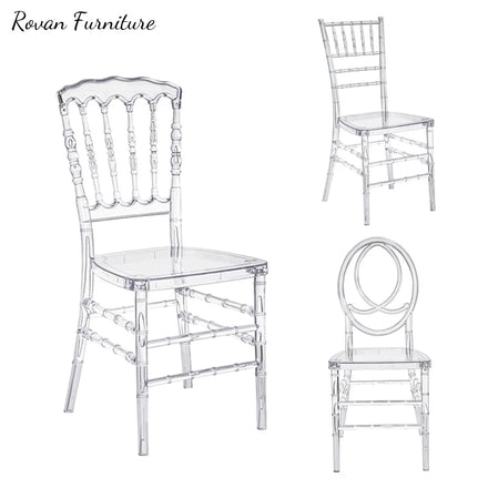 RTS TOP Fancy Wedding Chair Rentals Acrylic Chiavari Wedding Chairs