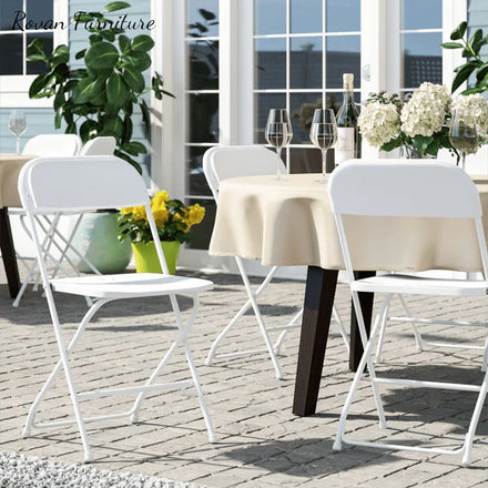 RTS TOP Jewish Wedding Acrylic Transparent clear House Chair Folding Dining Table and Chairs