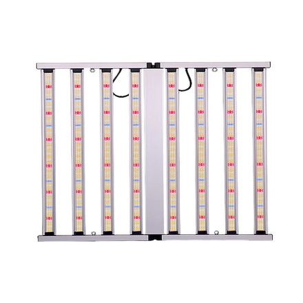 China Full Spectrum 8 Bar Commercial LED Grow Light 1000W Foldable Dimming 4X4 Hydroponic Grow Box Europe Warehouse Stock
