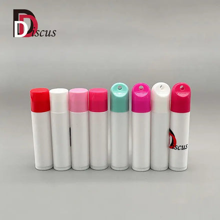 Wholesale Empty Lipgloss Tube Liquid Lipstick Containers Round 4.5ml Clear Transparent Lip Gloss Container Lip Gloss Tube