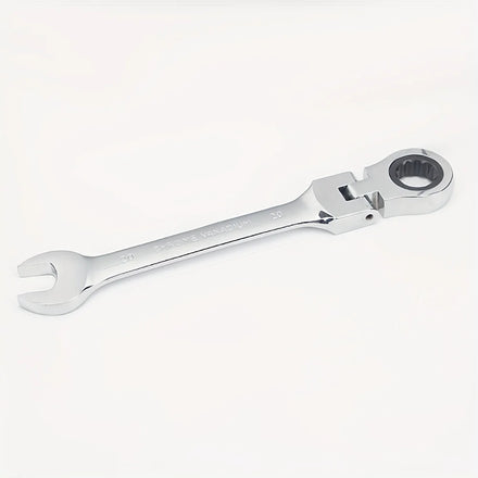24mm Metric Flex-head 72-Tooth Ratchet Wrench Combination Wrench OEM Industrial Grade CR-V Material 510Nm Max Torque Mirror