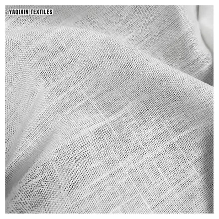 YX2168-1 China Manufacturers Stone Washed Linen Blend Fabric 180gsm 70/30 Rayon/Linen Fabric