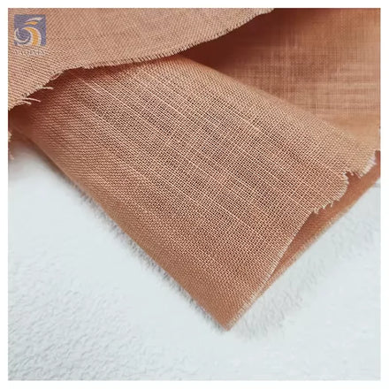 YX2377-1 Wholesale 120gsm Washed 100% Linen Fabric for Men Shirt