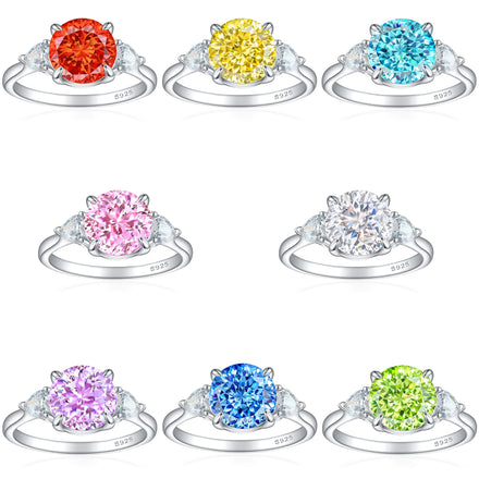 New Arrival Eternity Fashion Ring With Synthetic Cubic Zirconia for Designer Women Luxury Fine Jewelry Ring Couple Ring in Stock