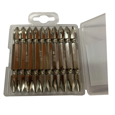 Taiwan Industrial OEM Hand Power Impact Screwdriver Driver Bit Set with Phillips Head S2 Steel Construction and Custom Logo