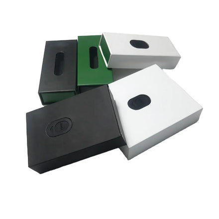 Premium Quality Child Resistant Paper Box with Sponge Lining Window Design Customizable Size & Recycled Materials