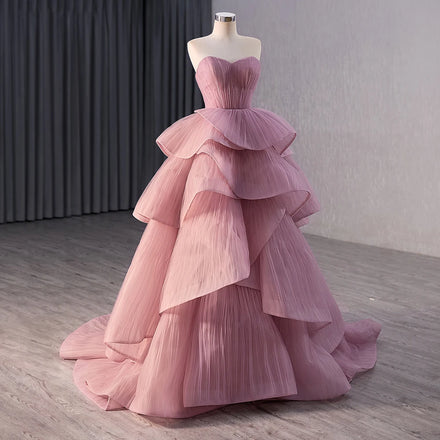 Jancember 241013 Elegant Sleeveless Ruffle Evening Party Women's Dresses