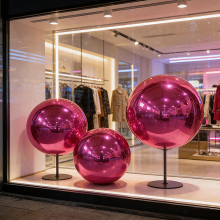 Wedding Party Decorations PVC Shinny Mirror Inflatable Ball Ceiling Decoration Giant Inflatable Mirror Ball Blue Tent Snow Globe