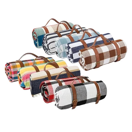 Thicken Leather Picnic Mat Portable Outdoor Camping Custom Picnic Blanket for Waterproof Hiking Beach