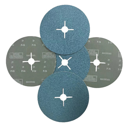 Abrasive Tools Zirconia Resin Grinding Disc Abrasive Fiber Disc Fiber Sanding Discs for Stainless Steel