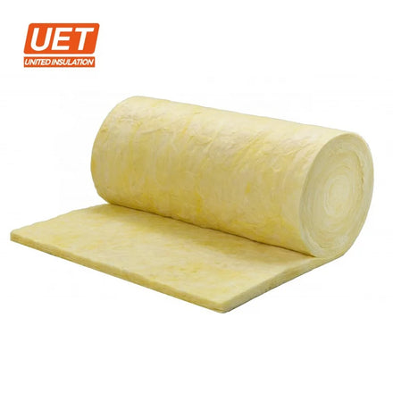 UET R13 R15 R19 R21 R30 A1 Unfaced Glass Wool Roll Non Combustible Insulation Glass Wool Price Fiber Glass Wool Blanket