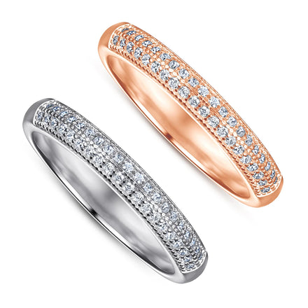 Women Silver Ring New Fashion Jewelry Manufacturer Cubic Zirconia Women Ring Sterling S925 Silver Wedding Rings