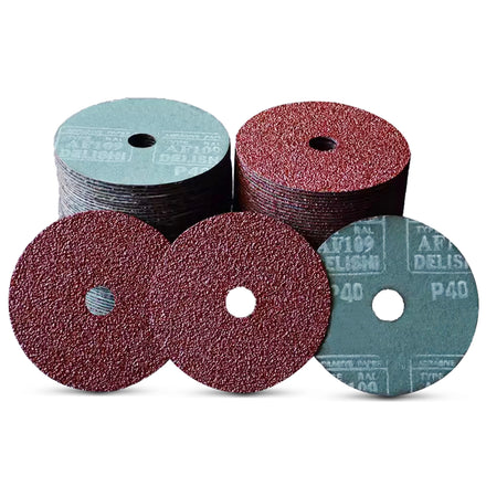 Wholesale Wood Sanding Disc Fiber Abrasive Cloth Disc Grinding Polishing Round Fiber Disc for Angle Grinder