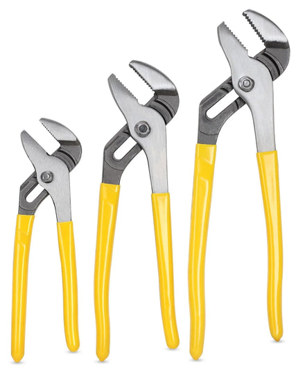 8 Inch Carbon Steel Industrial Grade Water Pump Pliers Plastic Dipped Grip Groove Joint Pliers OEM Multi-Functional Home Repair