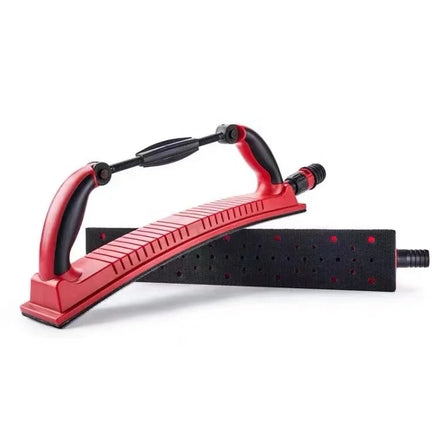 White Red Yellow Color 70*400mm Flexible Longboard Hand Sanding Block with Hook & Loop Backing Handle for Car Paint Polishing