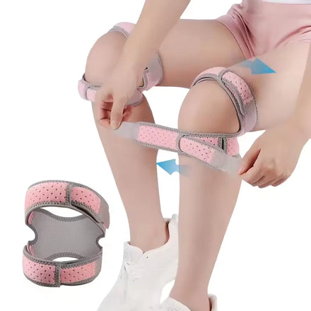 Customizable Neoprene Knee Support Patella Brace Adjustable and Breathable for Gym Training Running Cycling