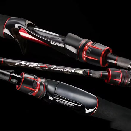 HSD Fishing Rod L/M/ML/MH Reinforced Casting Rod Metal Hook Tier 2.1m 2.4m Spinning Fishing Rod for Widely Water Area