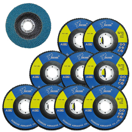 High Efficiency Abrasive Zirconia Alumina Flap Disc Flap Wheel Grinder Disc for Metal Grinding and Polishing