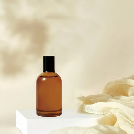 Unique Clear Luxury Design 30ml Empty Spray Perfume Bottle Glass Without Lid for Cosmetic Use for Men