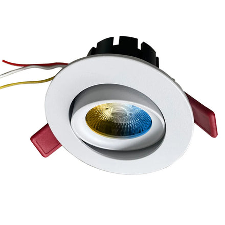Benory 24V 8W DALI Downlight KNX Loxone Tree PWM CASAMBI Control4 Tuya Wifi 2000-6000K Dual White Smart Home Recessed Spot Led