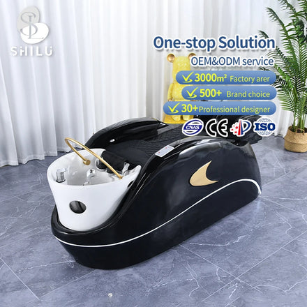 Factory Custom AM16 Salon Hair Wash Basin Massage Japanese Head Spa Shampoo Bed Living Room Warehouse Hotel Gym Bedroom Outdoor