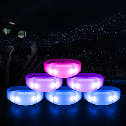 Xylobands Wristband Color Changing Wristbands Concert Lighting Party Supplies Party Supplies Light Coldplay LED Bracelets