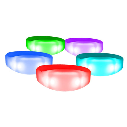 DMX Control LED Wristbands RGB Colors Flashing LED Bracelets for Ramadan and Graduation Parties Party Supplies Decoration