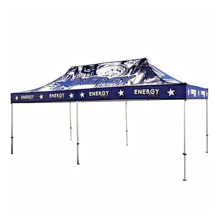 Custom Hex Frame 40mm Aluminum Stretch Gazebo Advertising Outdoor Trade Show Heavy Duty Pop up Canopy Tent 10x20
