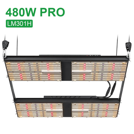 2024 White Mercury Price 480W LED Strip Samsung LM301H 3500K 660nm UV LED Grow Light Fixture for Grow Box Indoor Plants