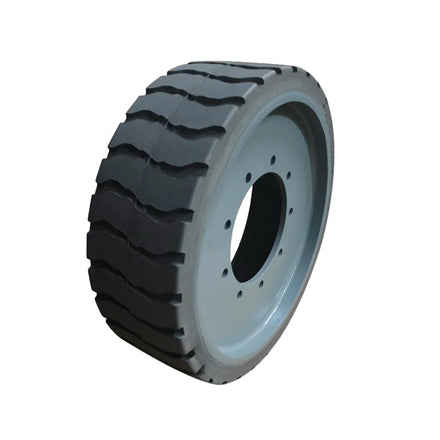 HNARL Aftermarket Z-30 Z-33 Z-34 Solid Tire and Wheel Assembly Rear 22x7x17 3/4 Genie Lift 94909 94909GT 9 Bolt Non Marking Tire